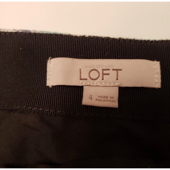 Aztec Print A-Line Mini Skirt With Side Zipper - Picture 7 of 7